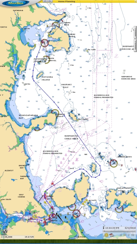 the course map